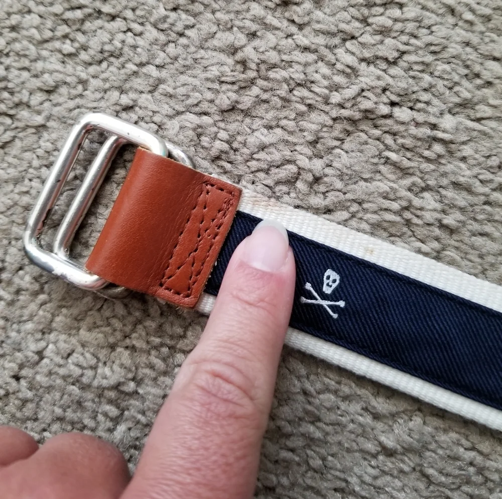 Boys J.McLaughlin Canvas Belt